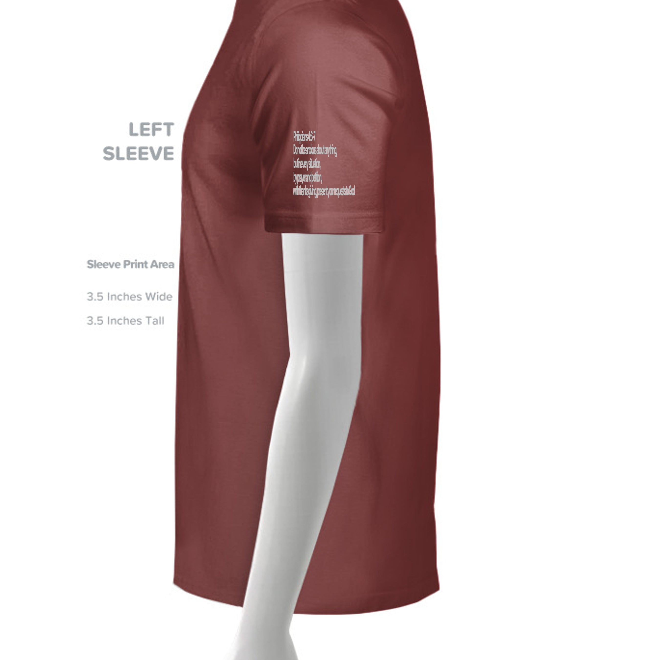 Deep Red-Blk E - ST390 - SLEEVE_LEFT