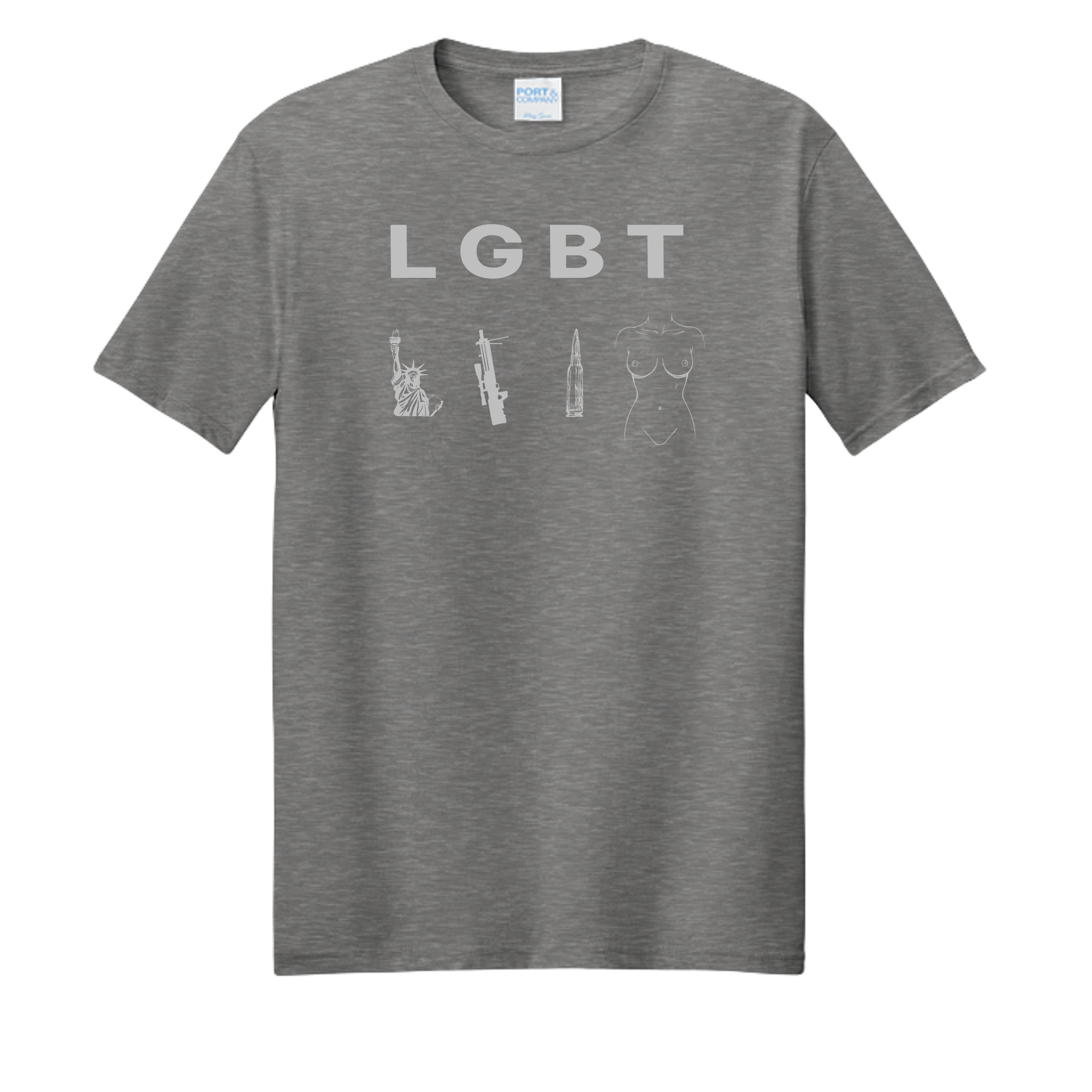 Graphite Heather - PC455 - FRONT